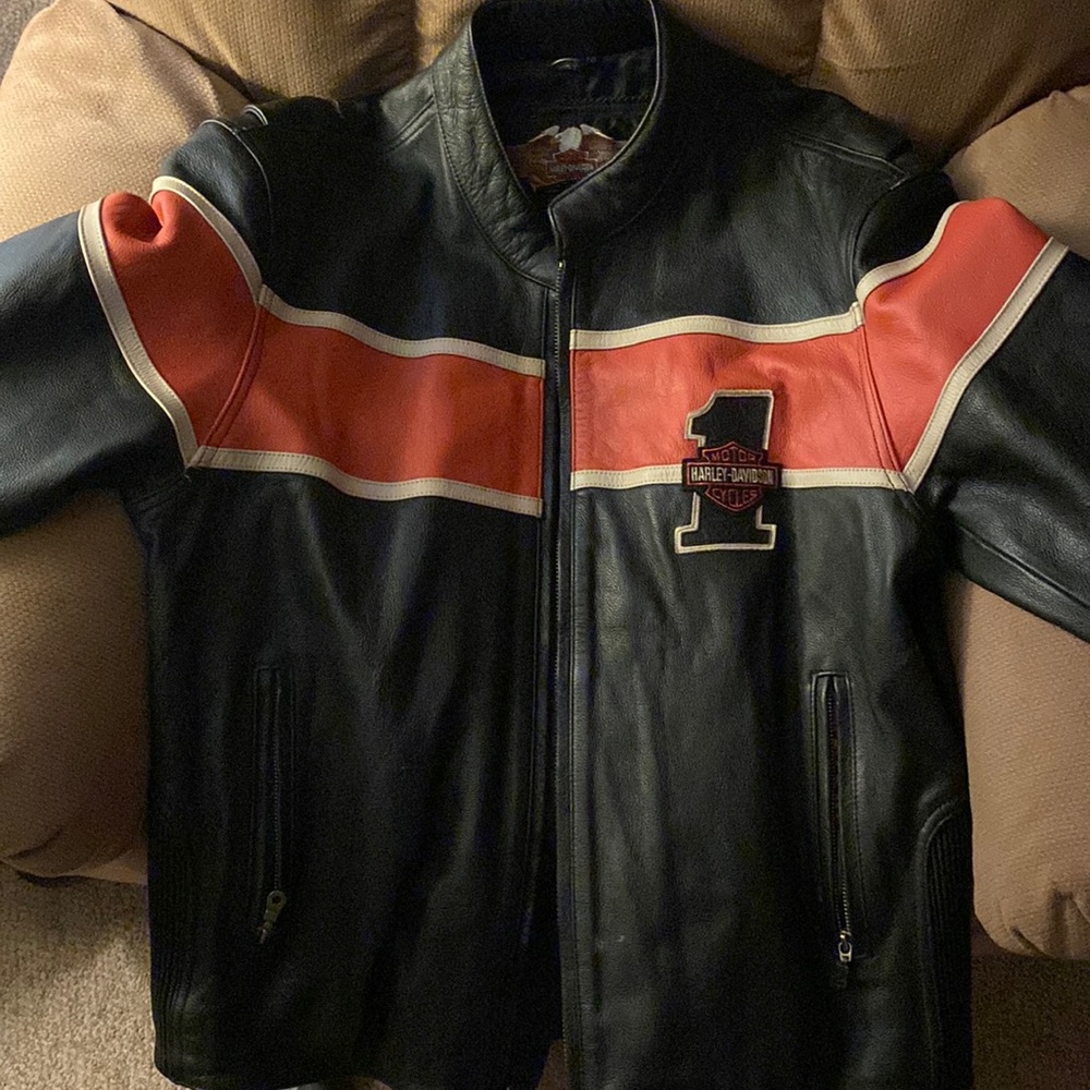 Harley Davison Leather Jacket L